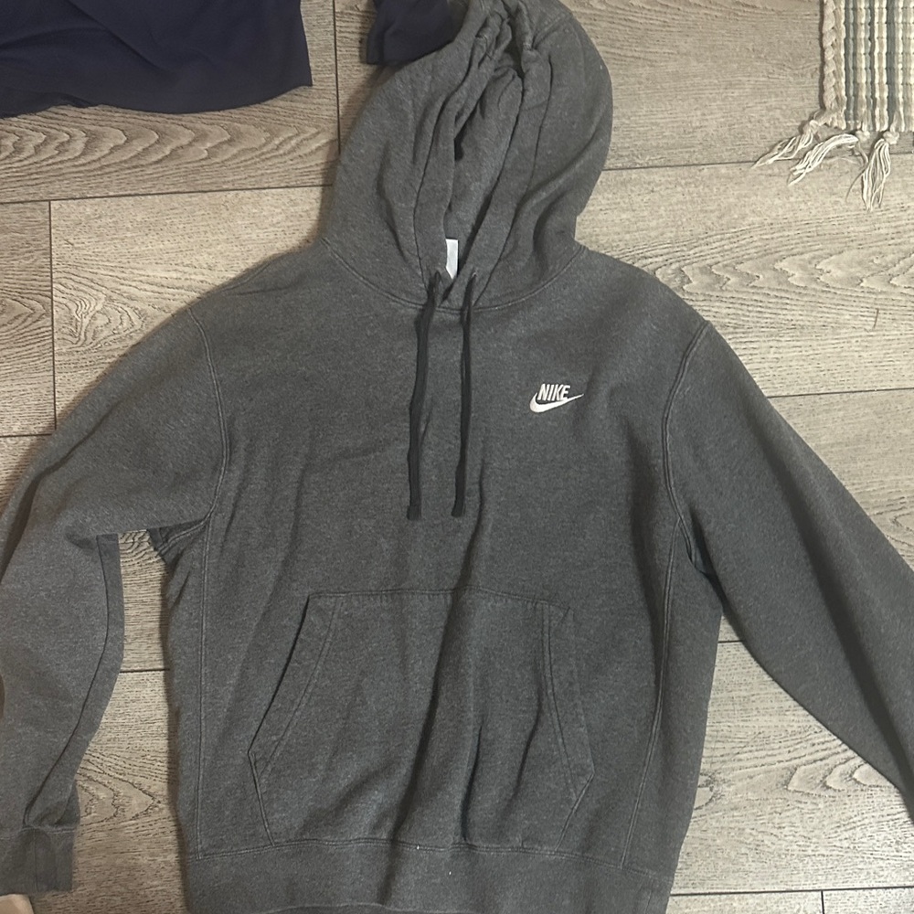 Nike Men's Charcoal Hoodie